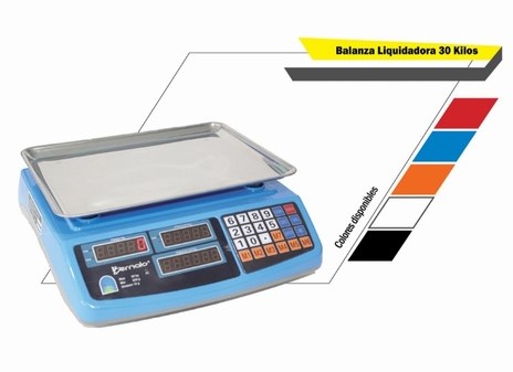 Balanza digital liquidadora 30K bernalo